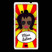 Coque Nokia Lumia 535 Miss Latina Black