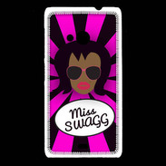 Coque Nokia Lumia 535 Miss Swag Black