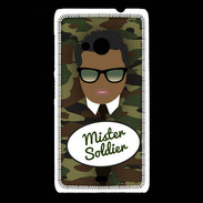 Coque Nokia Lumia 535 Mister Soldier Black