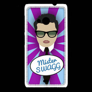 Coque Nokia Lumia 535 Mister Swag Brun
