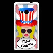 Coque Nokia Lumia 535 Miss USA Blonde
