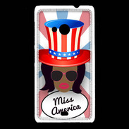 Coque Nokia Lumia 535 Miss USA Black