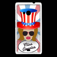 Coque Nokia Lumia 535 Miss USA Rousse