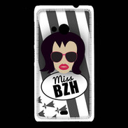 Coque Nokia Lumia 535 Miss Bretagne Brune