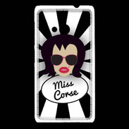 Coque Nokia Lumia 535 Miss Corse Brune