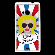 Coque Nokia Lumia 535 Miss France Blonde