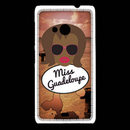 Coque Nokia Lumia 535 Miss Guadeloupe Black