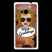 Coque Nokia Lumia 535 Miss Guadeloupe Rousse