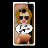 Coque Nokia Lumia 535 Miss Guyane Rousse