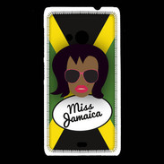 Coque Nokia Lumia 535 Miss Jamaica Black
