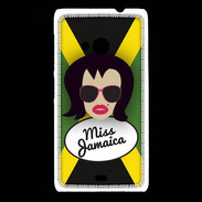 Coque Nokia Lumia 535 Miss Jamaica Brune