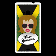 Coque Nokia Lumia 535 Miss Jamaica Rousse