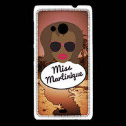 Coque Nokia Lumia 535 Miss Martinique Black