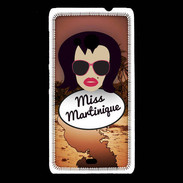 Coque Nokia Lumia 535 Miss Martinique Brune