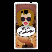 Coque Nokia Lumia 535 Miss Martinique Rousse