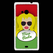 Coque Nokia Lumia 535 Miss Rasta Blonde
