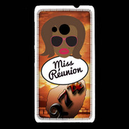 Coque Nokia Lumia 535 Miss Réunion Black