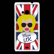 Coque Nokia Lumia 535 Miss UK Blonde