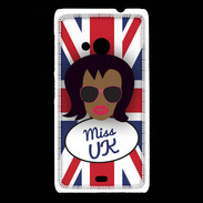 Coque Nokia Lumia 535 Miss UK Black