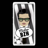 Coque Nokia Lumia 535 Mister Bretagne Brun
