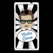 Coque Nokia Lumia 535 Mister Corse Chatain