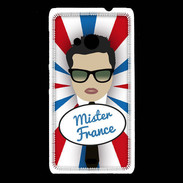 Coque Nokia Lumia 535 Mister France Brun