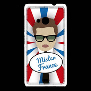 Coque Nokia Lumia 535 Mister France Chatain
