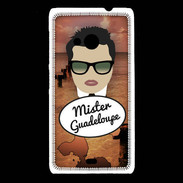 Coque Nokia Lumia 535 Mister Guadeloupe Brun