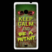 Coque Nokia Lumia 535 Keep Calm and Be Mutant