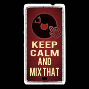 Coque Nokia Lumia 535 Keep Calm and Mix That Rouge