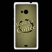 Coque Nokia Lumia 535 Coffee Time ZG
