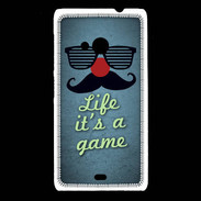 Coque Nokia Lumia 535 Life It's a game ZG
