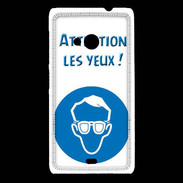 Coque Nokia Lumia 535 Attention les yeux PR