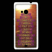 Coque Nokia Lumia 535 Message codé ZG