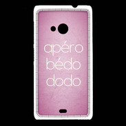 Coque Nokia Lumia 535 Apéro bédo dodo Rose ZG