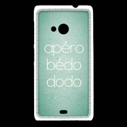 Coque Nokia Lumia 535 Apéro bédo dodo Vert ZG