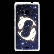 Coque Nokia Lumia 535 zodiaque poisson