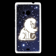 Coque Nokia Lumia 535 zodiaque lion