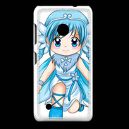 Coque Nokia Lumia 530 Chibi style illustration of a Super Heroine