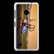 Coque Nokia Lumia 530 Alfa Jet au couché de soleil