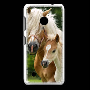 Coque Nokia Lumia 530 Cheval et poulain