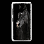 Coque Nokia Lumia 530 Cheval noir