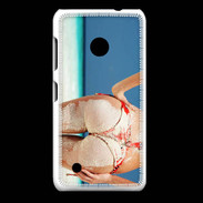 Coque Nokia Lumia 530 Belle fesse sur la plage