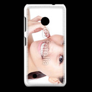 Coque Nokia Lumia 530 Femme asiatique glamour et souriante