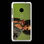 Coque Nokia Lumia 530 Femme metisse noire 3