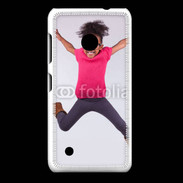 Coque Nokia Lumia 530 Jeune fille africaine joyeuse