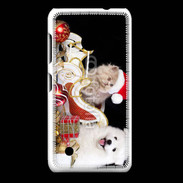 Coque Nokia Lumia 530 Chaton et Chiot Noël