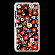Coque Nokia Lumia 530 Fond motif floral 750 