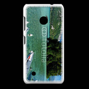 Coque Nokia Lumia 530 Barques sur le lac d'Annecy