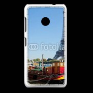 Coque Nokia Lumia 530 Tour Eiffel vue des bords de Seine